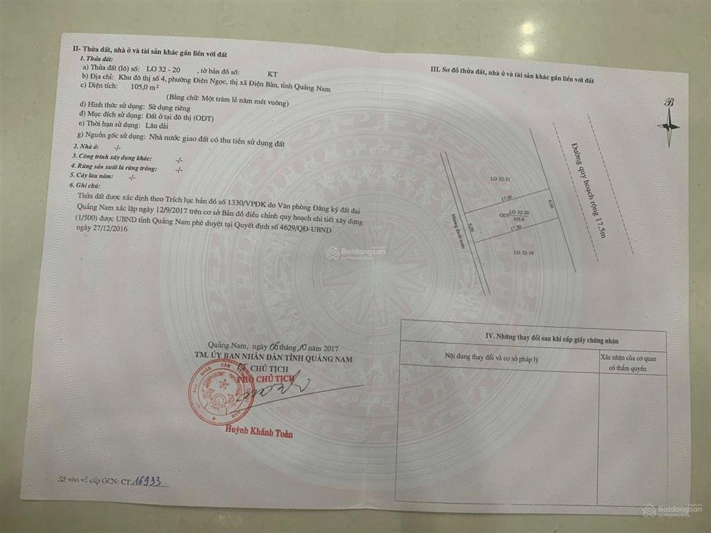 Đất nền tại nguyễn gia thiều, 2,98 tỷ, 105m2, hàng hot