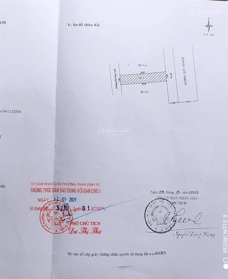 Bán đất tại lê thanh nghị, giá cực chất 20 tỷ, 125m2, pháp lý đầy đủ