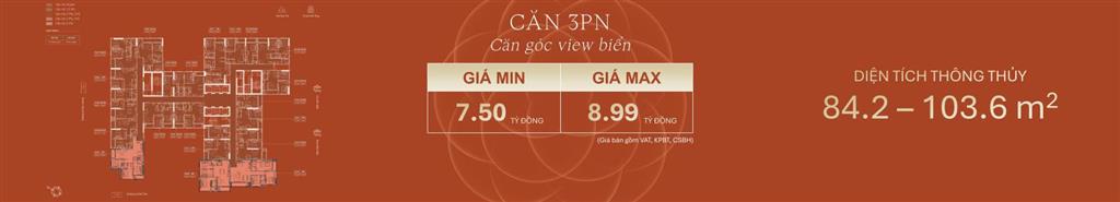 Chuyên bán dự án căn hôn biển ngay núi sơn trà giá từ 1,950 tỷ căn studio