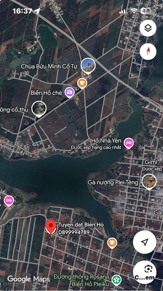 Chính chủ bán gấp lô đất full thổ cư, ven hồ, cách sân bay chỉ 15p (coi sổ quận 1)