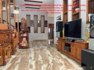 CHÍNH CHỦ CẦN BÁN NHÀ BIỆT THỰ LIỀN KỀ TẠI 31 Song lập A,  Đường NG2, Phường Chánh Phú