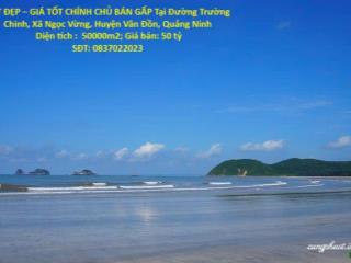 ĐẤT ĐẸP – GIÁ TỐT CHÍNH CHỦ BÁN GẤP Tại Xã Ngọc Vừng, Huyện Vân Đồn, Quảng Ninh