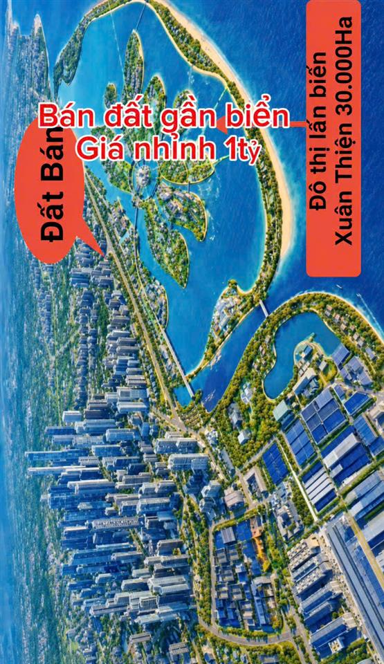 Sở Hữu Ngay ĐẤT NỀN VEN BIỂN - THỔ CƯ 100% - Xã Hải Xuân, Huyện Hải Hậu, Nam Định