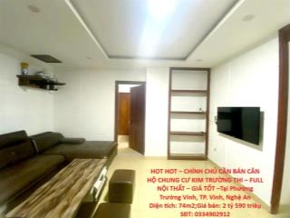 HOT HOT – CHÍNH CHỦ CẦN BÁN CĂN HỘ CHUNG CƯ KIM TRƯỜNG THI – FULL NỘI THẤT – GIÁ TỐT –Tại