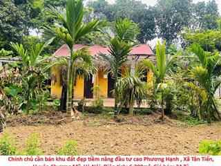 Chính chủ cần bán khu đất đẹp tiềm năng đầu tư cao Phương Hạnh , Xã Tân Tiến, Huyện