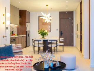 HOT CĂN HỘ FULL TIỆN ÍCH - GIÁ TỐT chính chủ bán nhanh căn hộ cao cấp La pura tp dưỡng