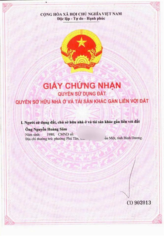 NHÀ ĐẸP – GIÁ TỐT - CHÍNH CHỦ CẦN BÁN NHANH Căn Nhà TẠI P. Phú Tân, TP. Thủ Dầu Một, Bình