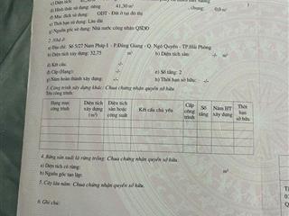 NHÀ RIÊNG CHÍNH CHỦ - GIÁ TỐT - Nam Pháp 1, Phường Gia Viên, Quận Ngô Quyền, Hải Phòng