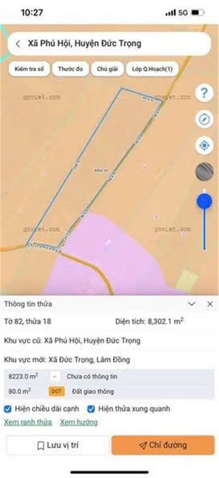 ĐẦU TƯ SINH LỜI – CHÍNH CHỦ CẦN BÁN ĐẤT TẠI Xã Phú Hội, huyện Đức Trọng, tỉnh Lâm Đồng