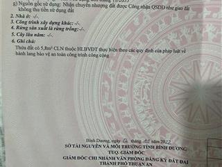 ĐẤT ĐẸP- GIÁ TỐT BÁN NHANH LÔ ĐẤT ĐẦU TƯ LÀ SINH LỜI TẠI Thành phố Thuận An, Bình Dương