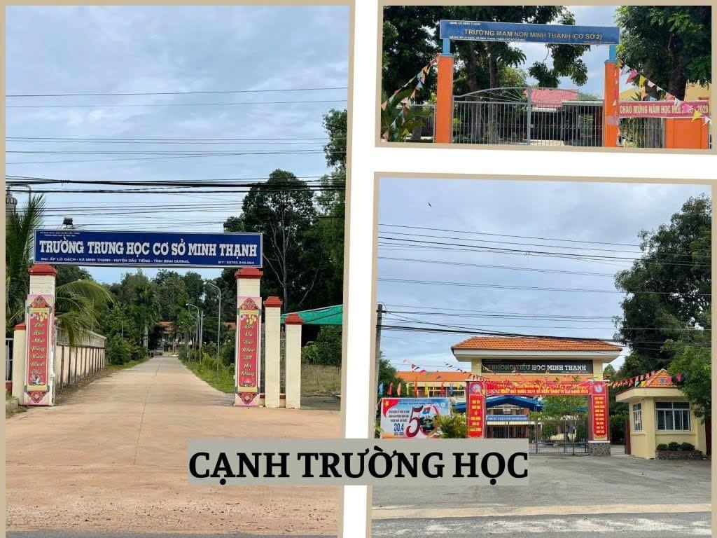SỞ HỮU NGAY ĐẤT LIỀN KỀ CHỢ – TRƯỜNG HỌC – UBND Xã Minh Thạnh,  Dầu Tiếng, Bình Dương