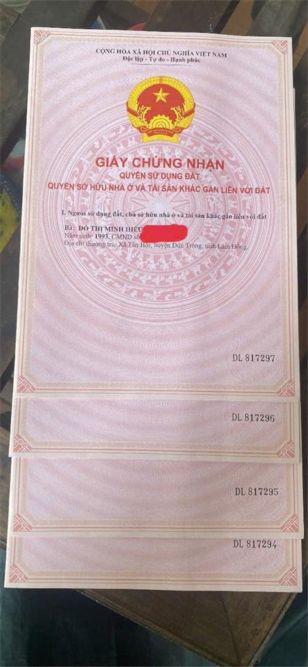 ĐẤT ĐẸP - GIÁ TỐT - CHÍNH CHỦ CẦN BÁN 4 Lô Liền Kề Xã Tân Hội, Đức Trọng, Lâm Đồng