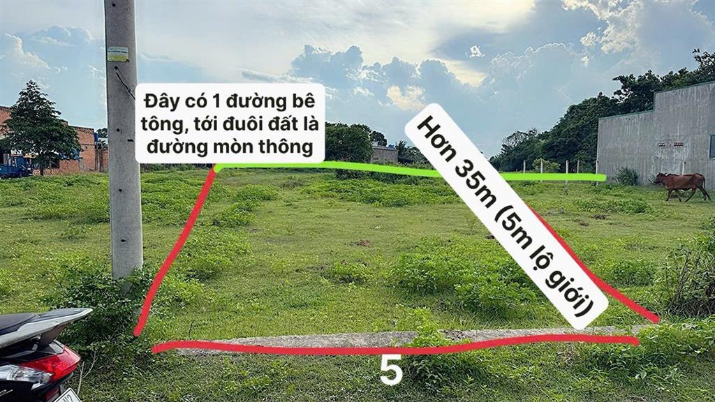 ĐẤT ĐẸP- GIÁ TỐT - CHÍNH CHỦ CẦN BÁN Tại xã Hoà Khánh Nam, Đức Hòa, Long An