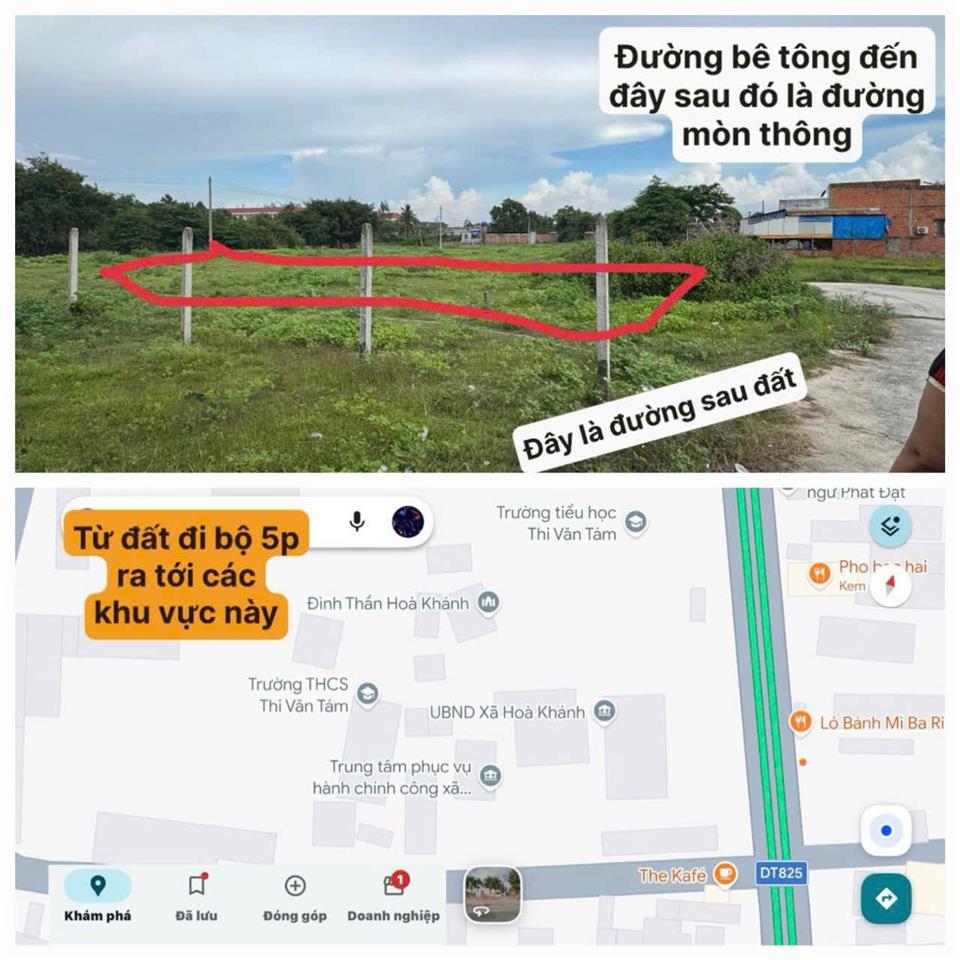 ĐẤT ĐẸP- GIÁ TỐT - CHÍNH CHỦ CẦN BÁN Tại xã Hoà Khánh Nam, Đức Hòa, Long An