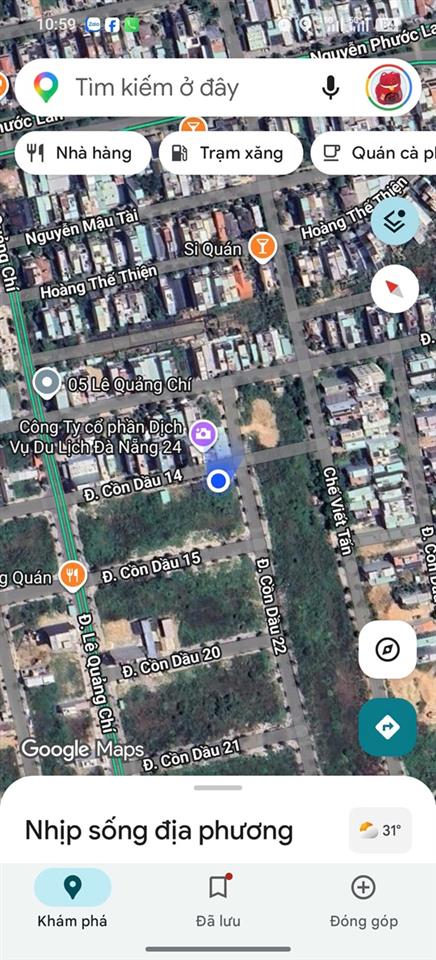 ĐẤT ĐẸP – GIÁ TỐT – CHÍNH CHỦ CẦN BÁN LÔ ĐẤT Đường Cồn Dầu 14, Phường Hòa Xuân, Q. Cẩm