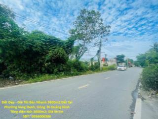 Đất Đẹp - Giá Tốt Bán Nhanh 3600m2 Đất Tại Phường Vàng Danh, Uông  Bí Quảng Ninh