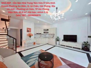 NHÀ ĐẸP - Cần Bán Nhà Trung Tâm Vừa Ở Vừa Kinh Doanh Phường An Biên, Q. Lê Chân, Hải