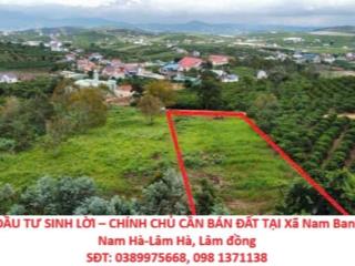 ĐẦU TƯ SINH LỜI – CHÍNH CHỦ CẦN BÁN ĐẤT TẠI Xã Nam Ban- Nam Hà-Lâm Hà, Lâm đồng