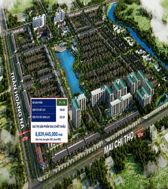 HOT HOT – CẦN BÁN SHOPHOUSE NAM LONG II CENTRAL LAKE TẠI P. Hưng Thạnh, Q. Cái Răng, TP.
