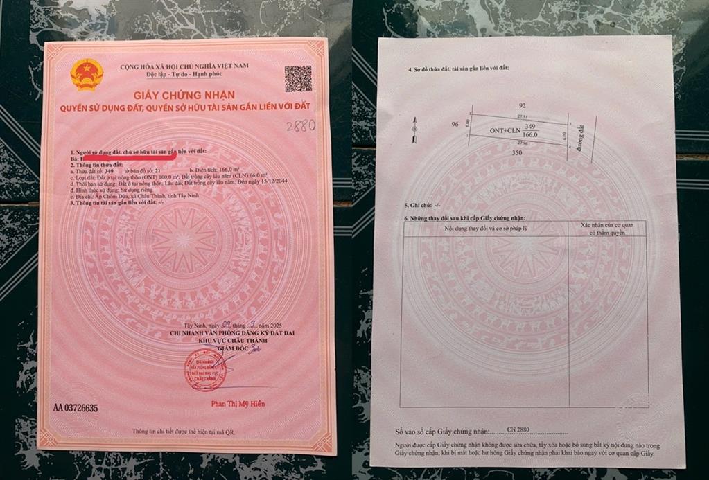 ( CẦN BÁN ) NHÀ CHÍNH CHỦ - GIÁ TỐT Tại Ấp Trà Vong, Xã Châu Thành, Huyện Tân Biên - Tây