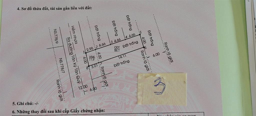 ĐẤT ĐẸP – GIÁ TỐT – CẦN BÁN NHANH CÁC LÔ ĐẤT LIỀN KỀ, PHƯỜNG Bình Hưng Hòa, QUẬN Bình