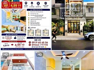 NHÀ ĐẸP – GIÁ TỐT – CẦN BÁN NHÀ TẠI Đường Nguyễn Kiệm, Phường 3, Quận Gò Vấp, TP.HCM