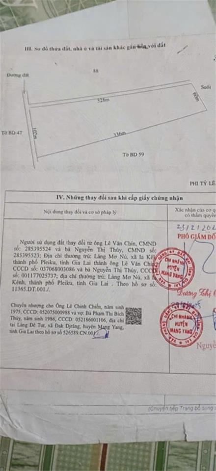 HOT HOT – CẦN BÁN 2,7HA ĐẤT 2 MẶT TIỀN, X. Đak Djăng, H. Mang Yang, T. Gia Lai
