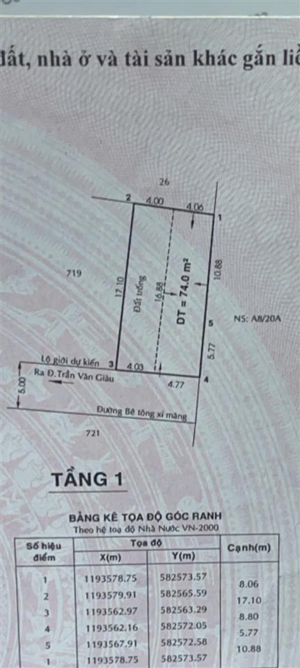 ĐẦU TƯ SINH LỜI – CẦN BÁN  NHANH CĂN NHÀ TRỌ, X. Bình Lợi, H. Bình Chánh, TP.HCM