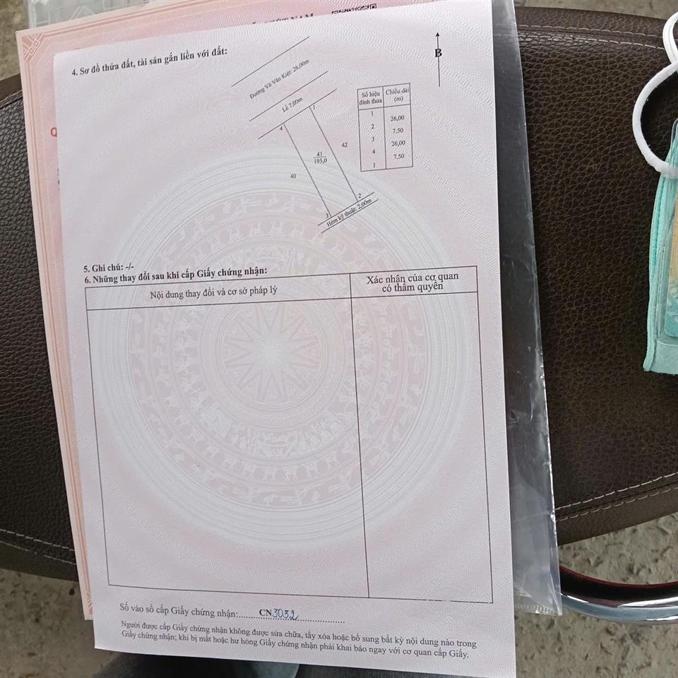 ĐẤT ĐẸP - GIÁ TỐT - CHÍNH CHỦ Bán Nền Đường Võ Văn Kiệt – KDC Phường 3, Tp Vị Thanh, Hậu