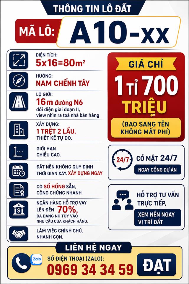 Nền đường lớn a10 giá tốt, công chứng nhanh có hỗ trợ thanh toán cho kh thiện chí