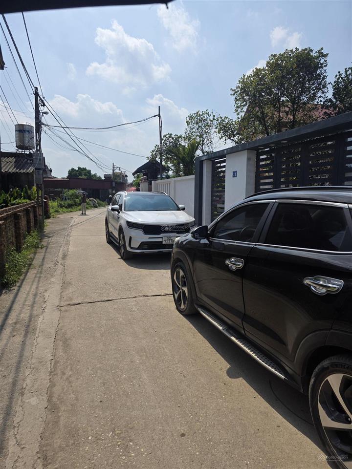 Bán lô 107m2 full thổ cư phú thịnh xã kim anh mới, gần sb nội bài, giá thương lượng