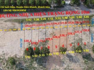 ĐẤT ĐẸP – GIÁ TỐT – CHÍNH CHỦ CẦN BÁN 9 Nền TẠI Xã Suối Hiệp, Huyện Diên Khánh, Khánh Hòa