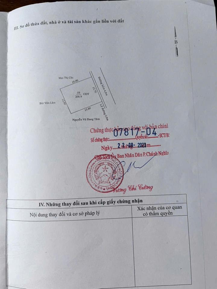NHÀ CHÍNH CHỦ- GIÁ TỐT CẦN BÁN NHANH CĂN NHÀ VỊ TRÍ ĐẸP tại Thành phố Thủ Dầu Một, tỉnh