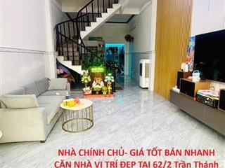 NHÀ CHÍNH CHỦ- GIÁ TỐT BÁN NHANH CĂN NHÀ VỊ TRÍ ĐẸP TẠI Phường Tân Sơn ,Tp Hồ Chí Minh