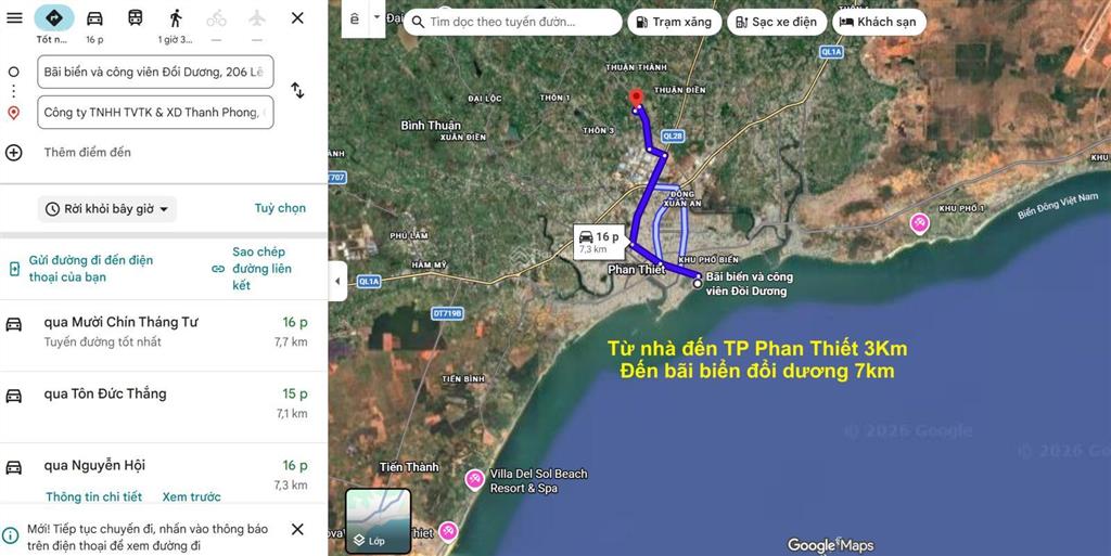 Chính chủ bán đất kdc rạng đông lô sát công viên đi tp. phan thiết 3km biển 6km kcn phan thiết 2km