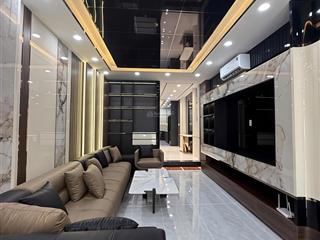 Bán nhà mới đẹp full nội thất 5 tầng mặt tiền đường cư xá ngân hàng ra lâm văn bền 4x23m tt quận 7