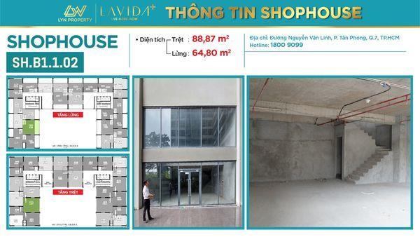CHO THUÊ SHOPHOUSE- VỊ TRÍ “HOT” TẠI 𝐋𝐀𝐕𝐈𝐃𝐀 𝐏𝐋𝐔𝐒 