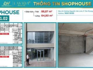 CHO THUÊ SHOPHOUSE- VỊ TRÍ “HOT” TẠI 𝐋𝐀𝐕𝐈𝐃𝐀 𝐏𝐋𝐔𝐒 