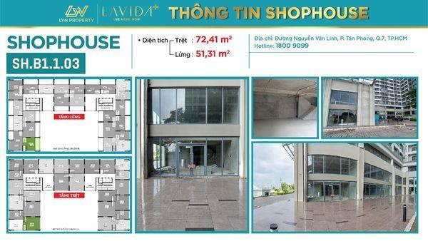 CHO THUÊ SHOPHOUSE- VỊ TRÍ “HOT” TẠI 𝐋𝐀𝐕𝐈𝐃𝐀 𝐏𝐋𝐔𝐒 