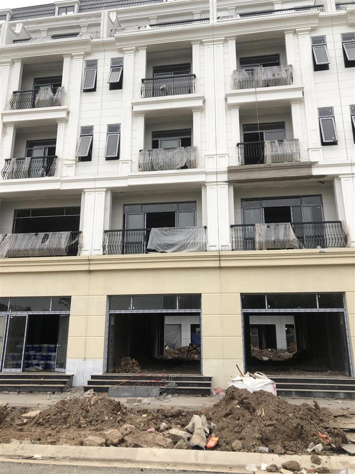 Bán nhà phố cao cấp dự án him lam, bồ đề, hn. 82m2, mt 5m mặt đường 25m, view trực diện hồ khai sơn