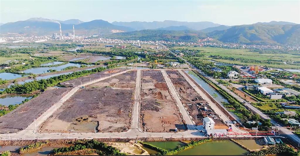 Đất cụm công nghiệp đông mai, cơ hội đầu tư tại quảng ninh, mặt bằng bàn giao ngay dt 400m2