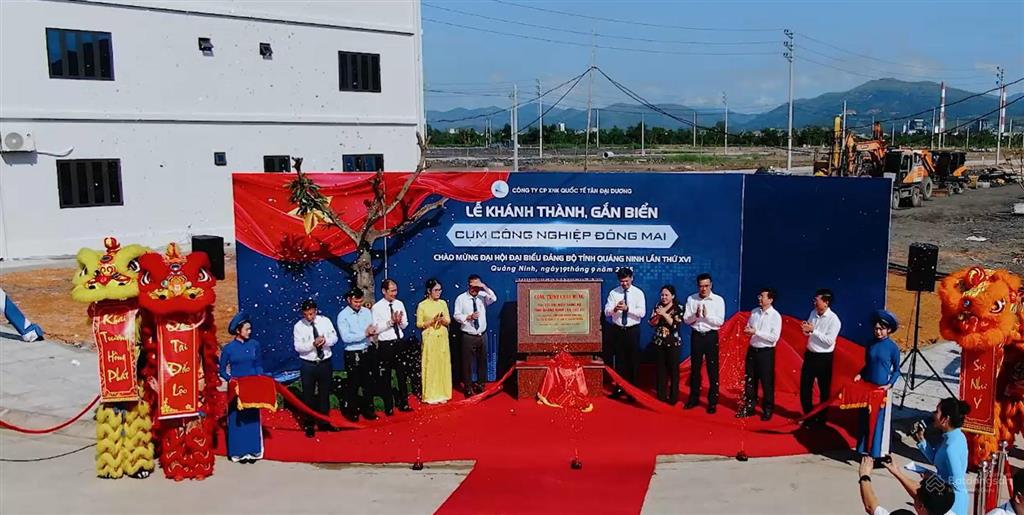 Đất cụm công nghiệp đông mai, cơ hội đầu tư tại quảng ninh, mặt bằng bàn giao ngay dt 400m2