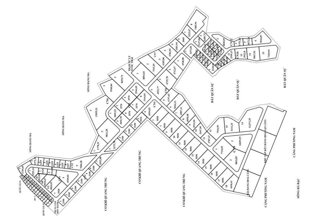 Bán đất cụm công nghiệp đa ngành nghề phương nam uông bí  quảng ninh