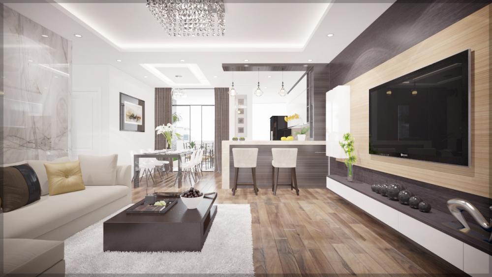 Trống ngay căn hộ 3pn, 110m2 ở hdi tower  55 lê đại hành, giá 35tr/tháng.  0906 244 ***