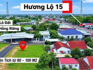 Mặt tiền nhựa 1/ hương lộ 15. diện tích 5.4x16m sổ riêng thổ cư 100% đưa trước 400tr sang tên ngay