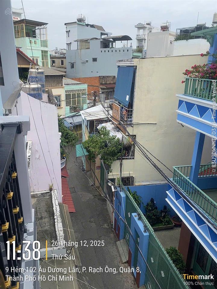 Bán gấp nhà riêng 3pn 3wc 62,2m2 tại phường 3, quận 8, hồ chí minh, 8,5 tỷ vnd