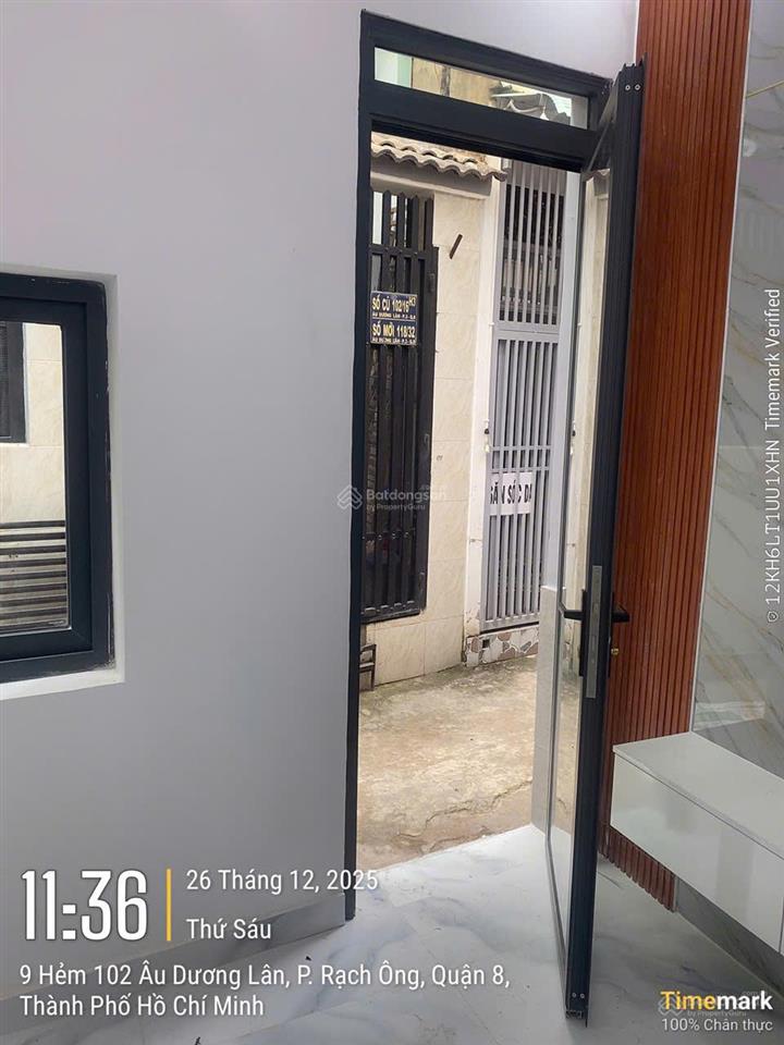 Bán gấp nhà riêng 3pn 3wc 62,2m2 tại phường 3, quận 8, hồ chí minh, 8,5 tỷ vnd