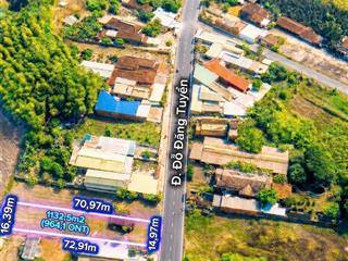 Bán đất mt đỗ đăng tuyển  xã nhuận đức, 15x72=1132 (nở hậu). có 964m thổ cư