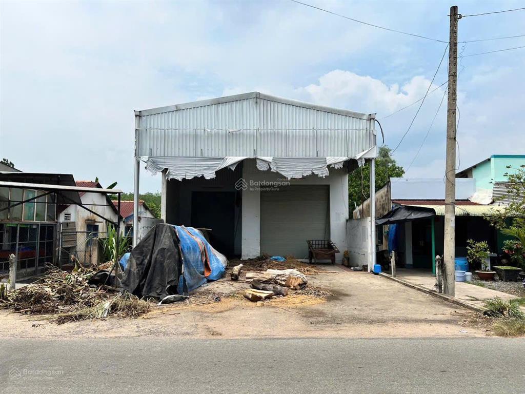 Bán 10x60m có 300m2 thổ, sẵn cái kho, mặt tiền bến súc, an phú, củ chi buôn bán kinh doanh