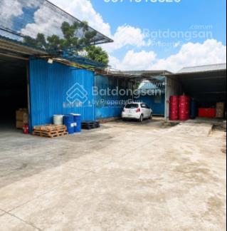 Xưởng 1 sẹc trung an củ chi diện tích 1.600m² thổ cư 200m²